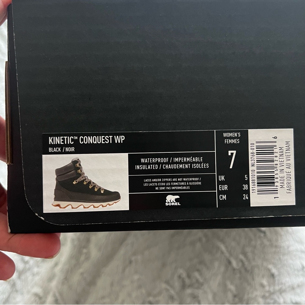 SOREL
KINETIC CONQUEST BOOT WATERPROOF WOMENS - Picture 12 of 12